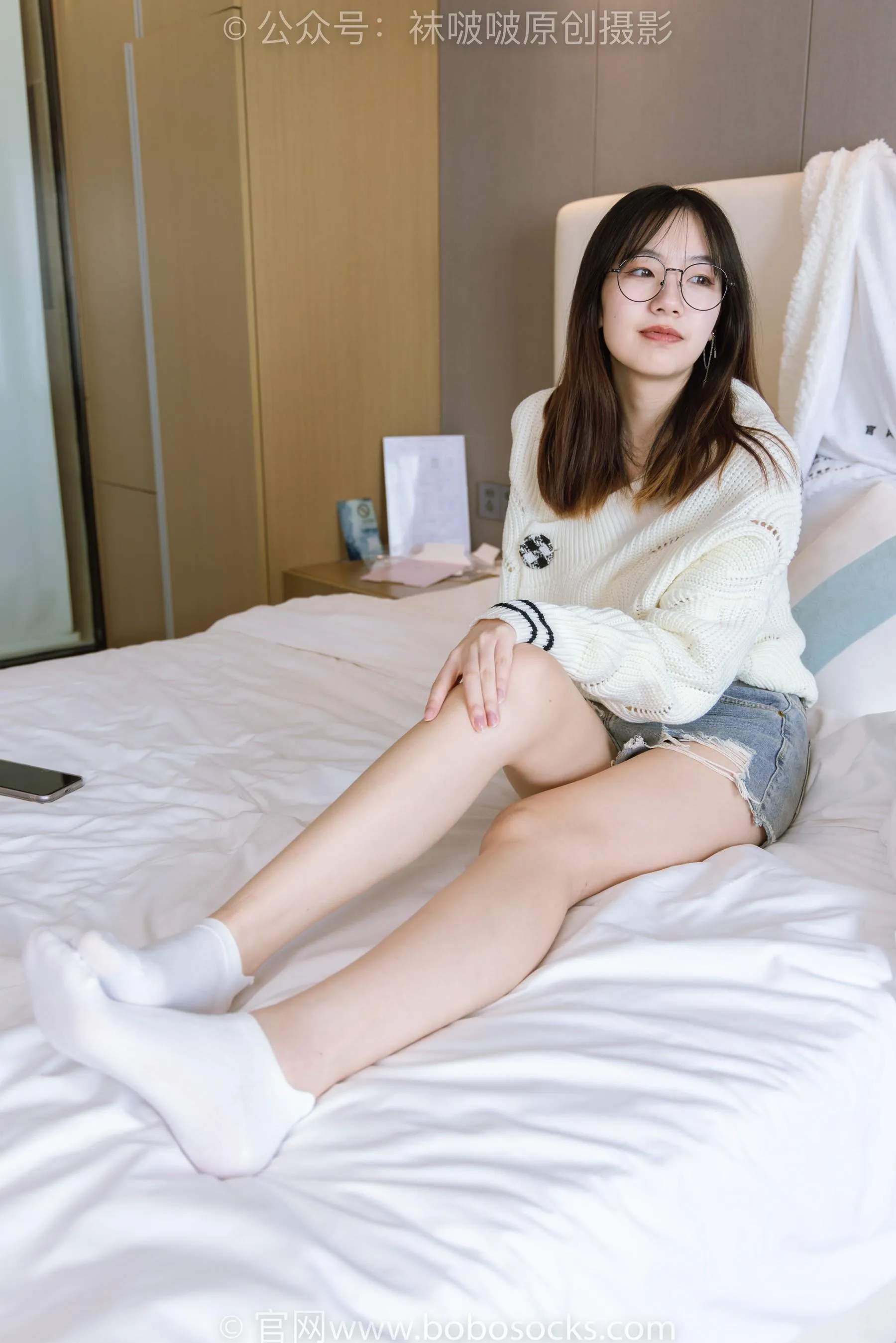[BoBoSocks袜啵啵]NO.222 小甜豆-长靴、白棉袜、裸足[23] [47P]插图7
